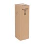 BOXXwell Flaschenversandkartons ohne Gefache | 1 Flasche 0,75 - 1 L | 112x112x380 mm