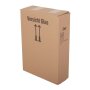 BOXXwell bottle shipping boxes without compartments | 3 bottles 0.75 - 1 L | 282x102x380mm