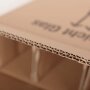 BOXXwell bottle shipping boxes without compartments | 3 bottles 0.75 - 1 L | 282x102x380mm