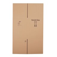 BOXXwell bottle shipping boxes without compartments | 9 bottles 0.75 - 1 L | 310x285x380mm