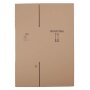 BOXXwell bottle shipping boxes without compartments | 12 bottles 0.75 - 1 L | 410x285x380mm