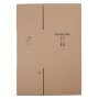 BOXXwell bottleshipping cartons without compartments | 12 bottles 0.75 - 1 l | 410x285x380 mm