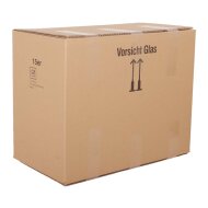 BOXXwell bottle shipping boxes without compartments | 15...
