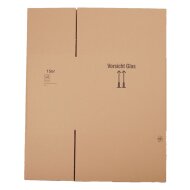 BOXXwell bottle shipping boxes without compartments | 15 bottles 0.75 - 1 L | 515x285x380mm