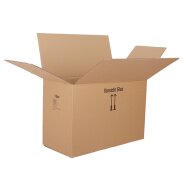 BOXXwell Flaschenversandkartons ohne Gefache | 18 Flaschen 0,75 - 1 L | 610x285x380 mm