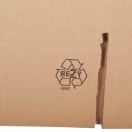 BOXXwell bottleshipping cartons without compartments | 18 bottles 0.75 - 1 l | 610x285x380 mm